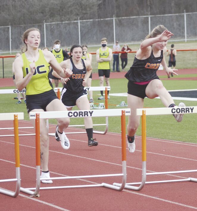 Abby Harrington (right)
